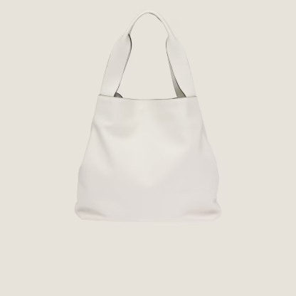 Leather hobo bag